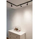 Foco monofásico PURIA incl. adaptador monofásico GU10, blanco