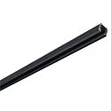 Raíl de montaje trifásico EUTRAC 1M SURFACE, negro