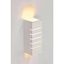 Luminaria de pared GL 100 SLOT E14, blanco