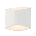 Luminaria de pared CARISO 2, blanco regulable