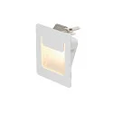Luminaria empotrable DOWNUNDER PUR 80x80 angular, blanco 3,6W 265lm 3000K CRI 80