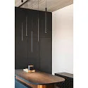 SLV LED Pendant luminaire HELIA 30 LED, round, 7,5W LED, 40°, 3000K, black