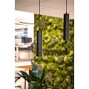 SLV LED Pendant luminaire HELIA 40 LED, round, 9W LED, 30°, 3000K, black