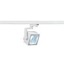 Foco trifásico EURO CUBE ON-OFF forma de cubo, conmutable, cardánico IP20, blanco 