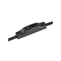 SLV Luminaria de mesa FENDA II TRIPOD BASIS con interruptor, sin pantalla E27 IP20, negro 