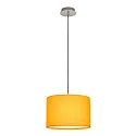 SLV Luminaria colgante FENDA sin pantalla E27 IP20, cromo regulable