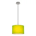 SLV Luminaria colgante FENDA sin pantalla E27 IP20, cromo regulable