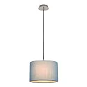 SLV Luminaria colgante FENDA sin pantalla E27 IP20, cromo regulable