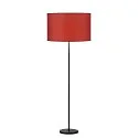 SLV Luminaria de pedestal FENDA STRAIGHT BASIS con interruptor, sin pantalla E27 IP20, negro 