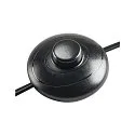 SLV Luminaria de pedestal FENDA STRAIGHT BASIS con interruptor, sin pantalla E27 IP20, negro 