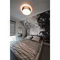 SLV Luminaria de techo TENORA CL-1 E27, negro, blanco