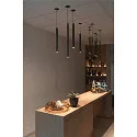 SLV Luminaria colgante HELIA 30 PD versión incorporada, negro