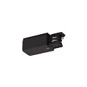 Accessories for 3-Phase surface track S-TRACK Feed-In, R-version, black
