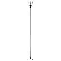 Accessories for 3-Phase surface track S-TRACK Pendant rod, 100cm, black