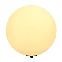 Objeto luminoso ROTOBALL con enchufe E27 IP44, blanco