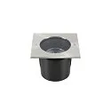 SLV Outdoor luminaire DASAR® ES111 Floor recessed luminaire square with square cover