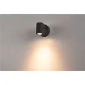 SLV LED Outdoor Spot HELIA LED 1 Spot, 8W LED, 38°, 3000K, IP55, anthracite
