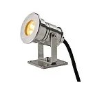 LED Floor Spot DASAR PROJECTOR LED Outdoor Spot, 12-24V, 7W, 40°, 3000K, IP68, stainless steel