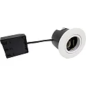 Luminaria empotrable QUICK INSTALL G2 redondo GU10 IP44, blanco 