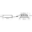 SLV Luminaria empotrable VELIA LOW PROFILE redondo IP44, aluminio cepillado regulable 5,5W 320lm 3000K