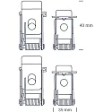 SLV mounting spring ECOTECH, stainless steel