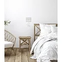 Luminaria para leer CALMA 16/3836 con interruptor, con conexión USB, ajustable IP20, blanco