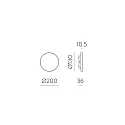 ACB Luminaria de pared para exteriores COMBO 16/3966-20 IP65, negro