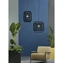 ACB pendant luminaire CORDA 45 E27 IP20, black 