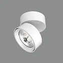 Luminaria empotrable para techos MAKO redondo IP20, blanco 