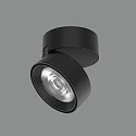 Luminaria empotrable para techos MAKO redondo IP20, negro 