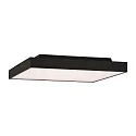 Luminaria de techo OPORTO 3973/60 con difusor IP20, negro