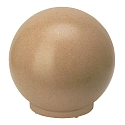 ball luminaire PLUG-N-PLAY Ø 400MM with lamp socket E27 IP65, melange, sand coloured