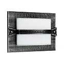 Luminaria de pared para exteriores TYPE NO 6263 simple, con tapa E27 IP44, negro regulable