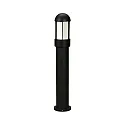 Luminaria para balizas TYPE NO 2015 cilíndrico E27 IP44, negro mate regulable