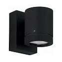 Proyector para exteriores TYPE NO 2193 giratorio, un lado GU10 IP54, negro mate regulable