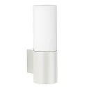 Luminaria de pared para exteriores TYPE NO 0277 cilíndrico, regulable IP54, blanco mate regulable