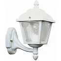 Luminaria de pared para exteriores TYPE NO 1812 arriba, angular E27 IP44, blanco regulable