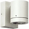Outdoor Wall spot Type No. 2193 - 1-sided, IP54, GU10 PAR16 max. 50W, rotatable 330°, cast alu / glass, white matt