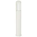 Luminaria para balizas TYPE NO 2221 cilíndrico E27 IP44, blanco mate regulable