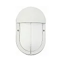 Luminaria de pared y techo TYPE NO 6031 con tapa E27 IP44, blanco mate regulable