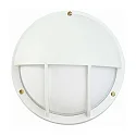 Luminaria de pared para exteriores TYPE NO 6034 semicircular, con tapa E27 IP44, blanco regulable