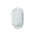 Luminaria de pared y techo TYPE NO 6037 E27 IP44, blanco mate regulable
