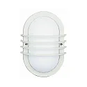 Luminaria de pared y techo TYPE NO 6046 E27 IP44, blanco mate regulable