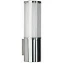 Luminaria de pared para exteriores TYPE NO 0309 arriba, cilíndrico E27 IP44, acero inoxidable regulable