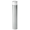 Luminaria para balizas TYPE NO 2240 cilíndrico, regulable IP44, plata mate regulable