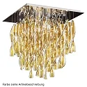 Luminaria de techo PL AURA PX E27 IP20, cromo, blanco regulable