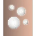 Luminaria de techo PL NELLY 100 E27 IP20, blanco regulable