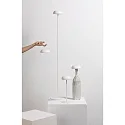 Axolight Lámpara de pie a pilas PL LED FLOAT con conexión USB, regulable IP55, blanco regulable
