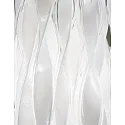 Pendant luminaire SP AURA 60, E27, IP20, Murano glass, white