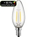 HWH Filamento luminoso en forma de vela C35 conmutable E14 4,5W 470lm 2700K 300° CRI > 90 